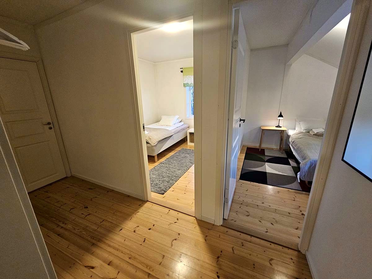 Separate furnished bedrooms in a company house in Kiruna